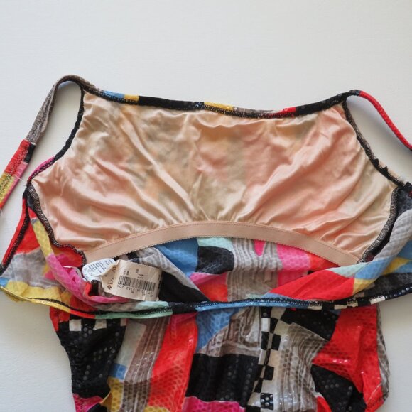 Diva Dillards Multicolor Sequined Women’s One Piece Sleeveless  Swimsuit 14 (30) - Picture 6 of 13